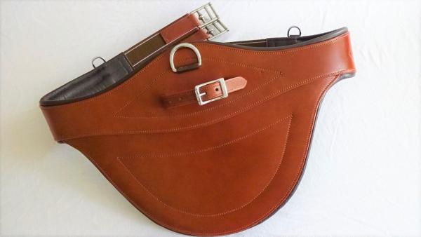 Stollenschutzgurt "ATH Crown" hellbraun, 120cm, neu